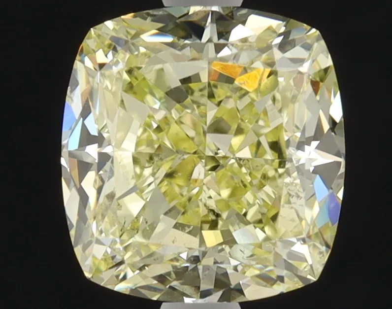 Cushion Brilliant 1.98 Yellow SI1 FNT