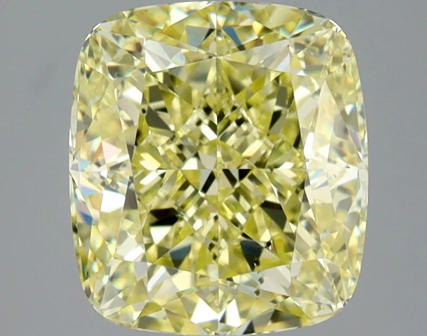 Cushion Brilliant 4.02 Yellow SI1 NON