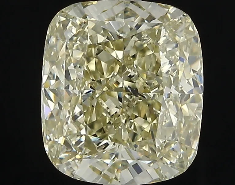 Cushion Brilliant 3.01 Gray SI2 NON