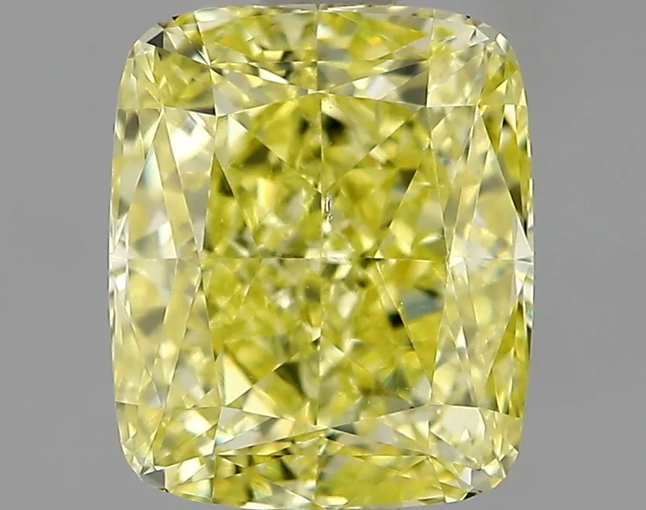 Cushion Brilliant 1.12 Yellow SI1 FNT