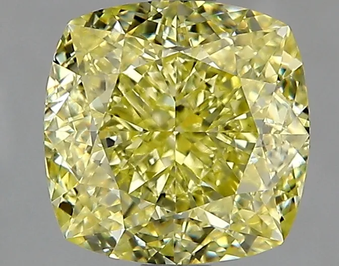 Cushion Brilliant 3.02 Yellow SI1 NON