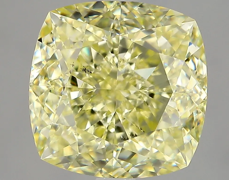 Cushion Brilliant 5.06 Yellow SI1 NON