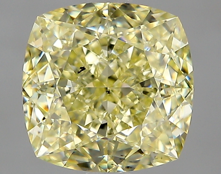 Cushion Brilliant 3.04 Yellow SI1 NON