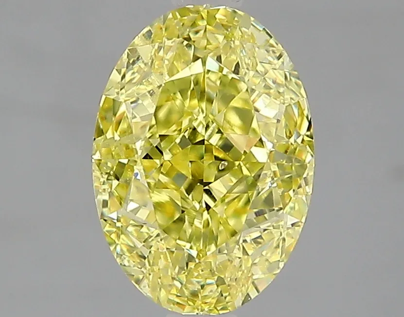 Oval 2.07 Yellow SI1 MED