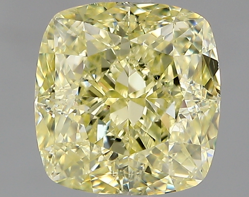 Cushion Brilliant 2.06 Yellow SI1 MED