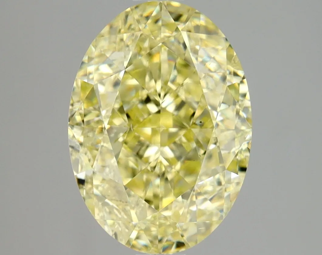 Oval 3.07 Yellow SI2 NON