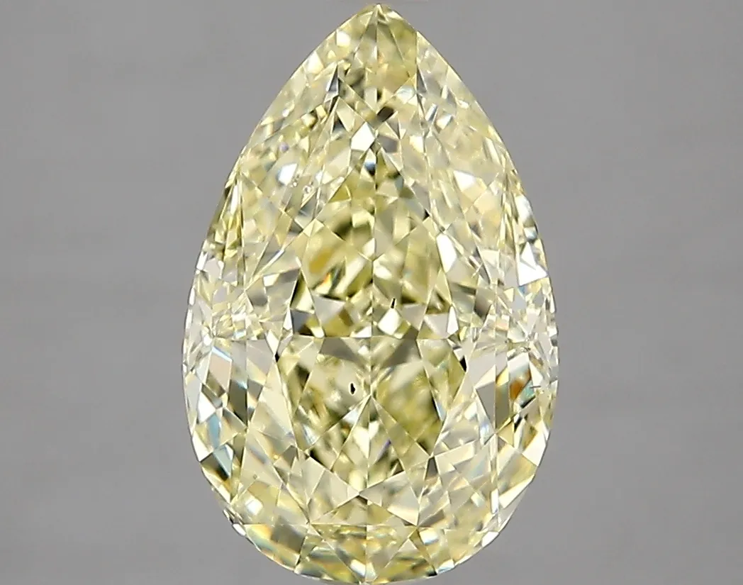 Pear 3 Yellow SI1 FNT