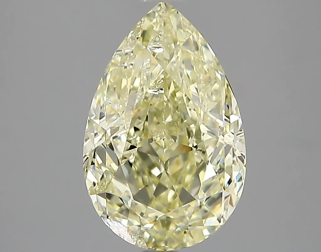Pear 3.01 Yellow SI2 NON
