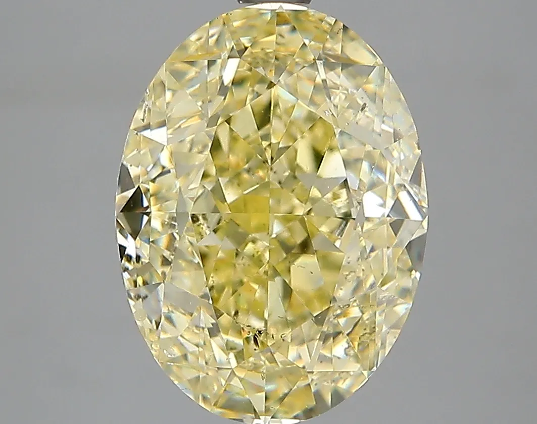 Oval 5.02 Yellow SI2 MED