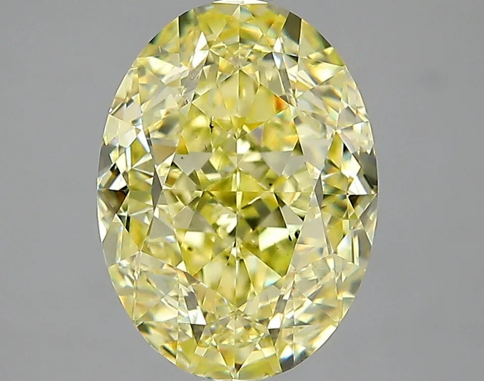 Oval 4 Yellow SI1 NON