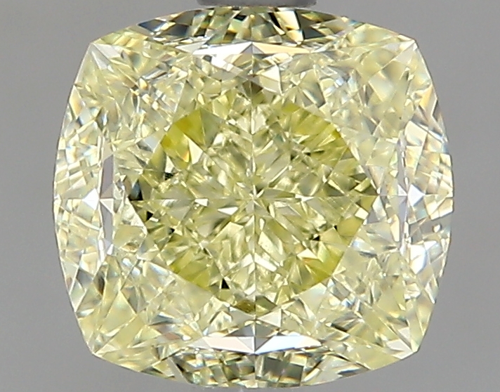 Cushion Brilliant 2 Yellow VVS2 NON