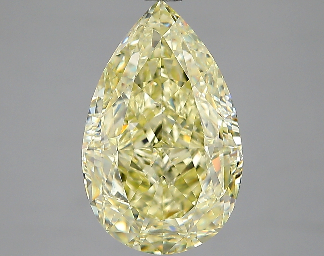 Pear 4.05 Yellow SI1 NON