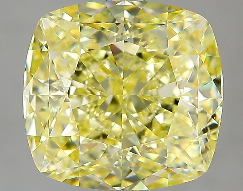 Cushion Brilliant 4.05 Yellow VS1 NON