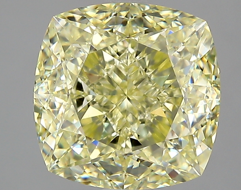Cushion Brilliant 5.01 Yellow VVS2 NON