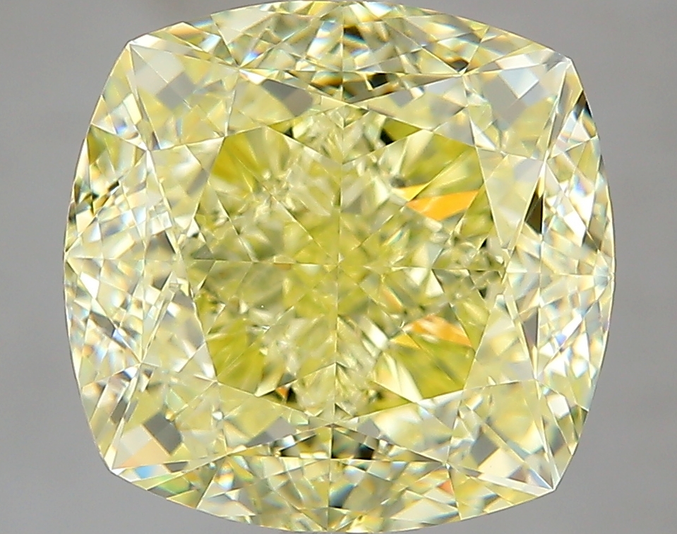 Cushion Brilliant 6.03 Yellow VVS2 NON