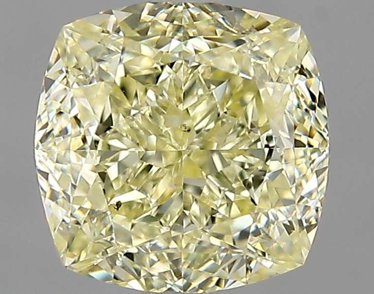 Cushion Brilliant 2.37 Yellow SI1 FNT