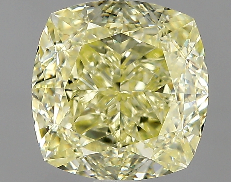 Cushion Brilliant 2.01 Yellow VVS1 NON