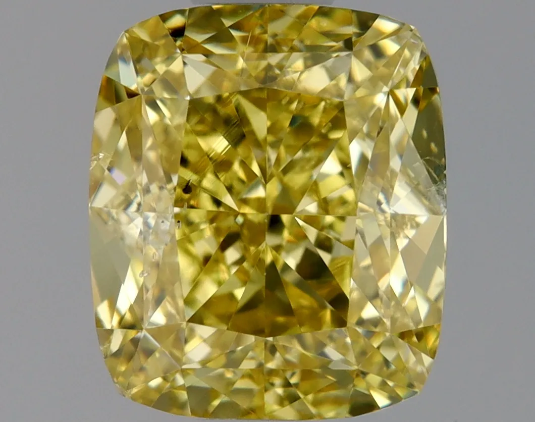 Cushion Brilliant 1.11 Yellow SI2 STG