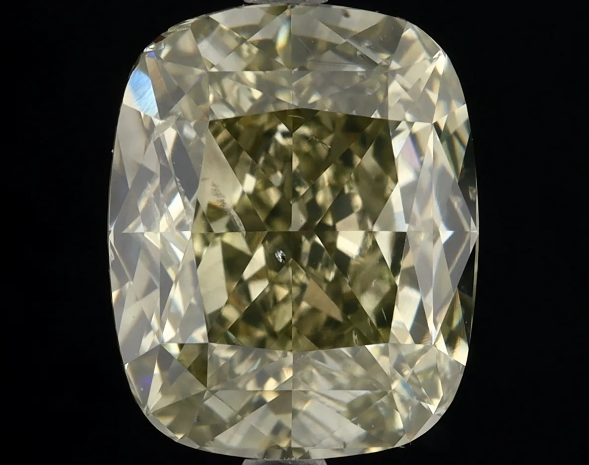 Cushion Brilliant 4.01 Gray SI2 FNT