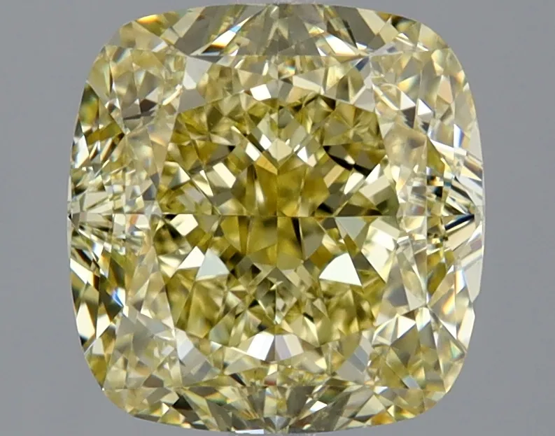Cushion Brilliant 3.5 Yellow VVS2 FNT