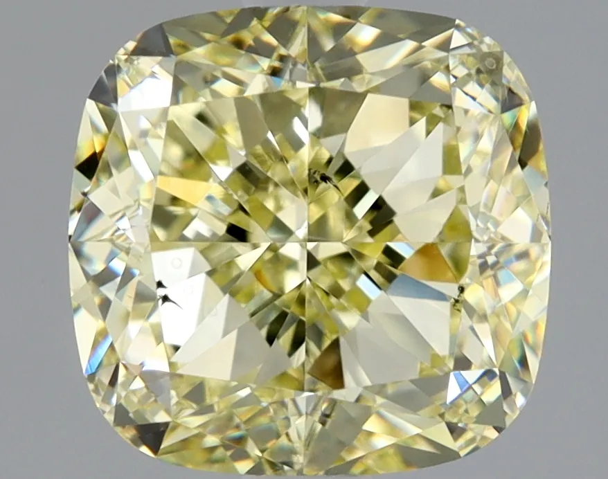 Cushion Brilliant 2.01 Yellow SI1 NON