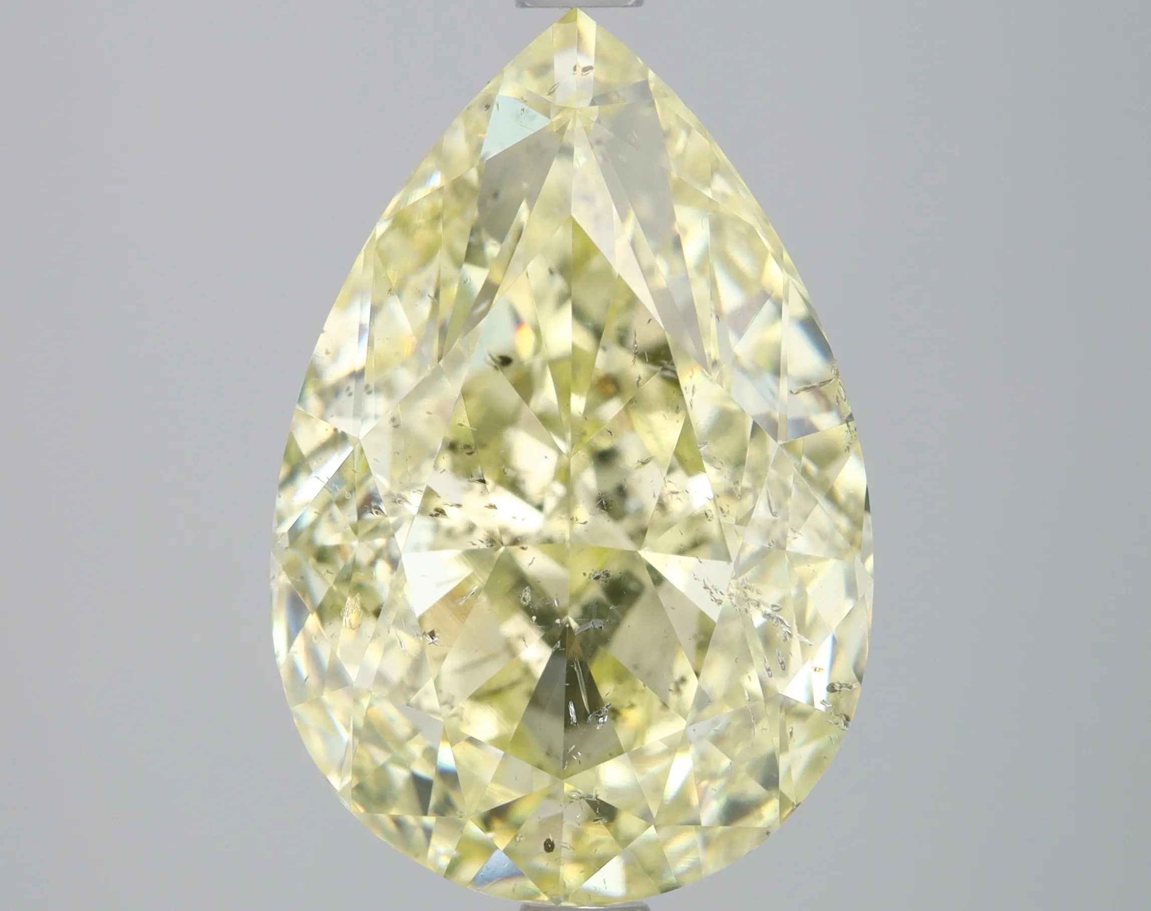 Pear 5.24 Yellow SI2 NON
