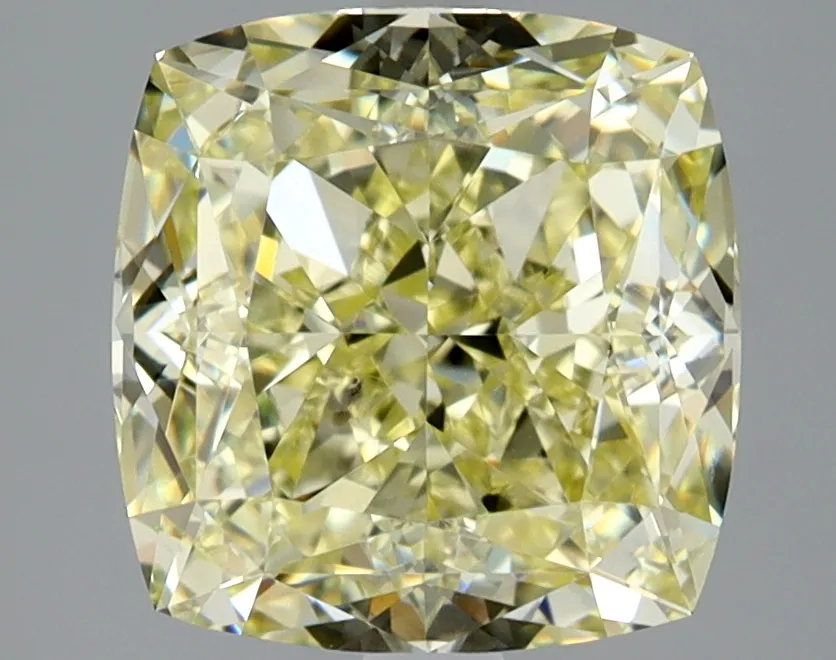 Cushion Brilliant 4.19 Yellow SI2 NON