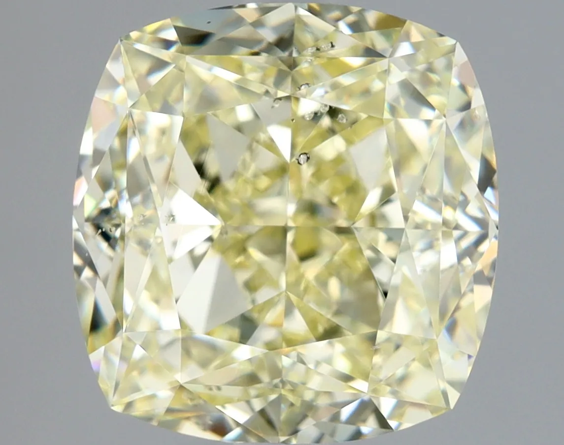 Cushion Brilliant 2.84 W-X SI2 FNT