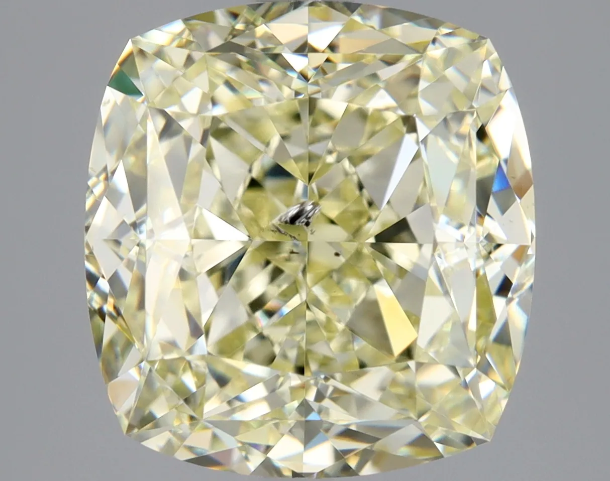 Cushion Brilliant 4.12 W-X SI2 NON