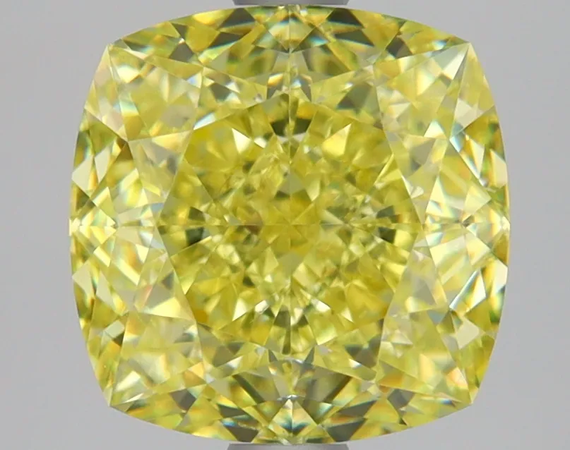 Cushion Brilliant 3.02 Yellow VS2 MED