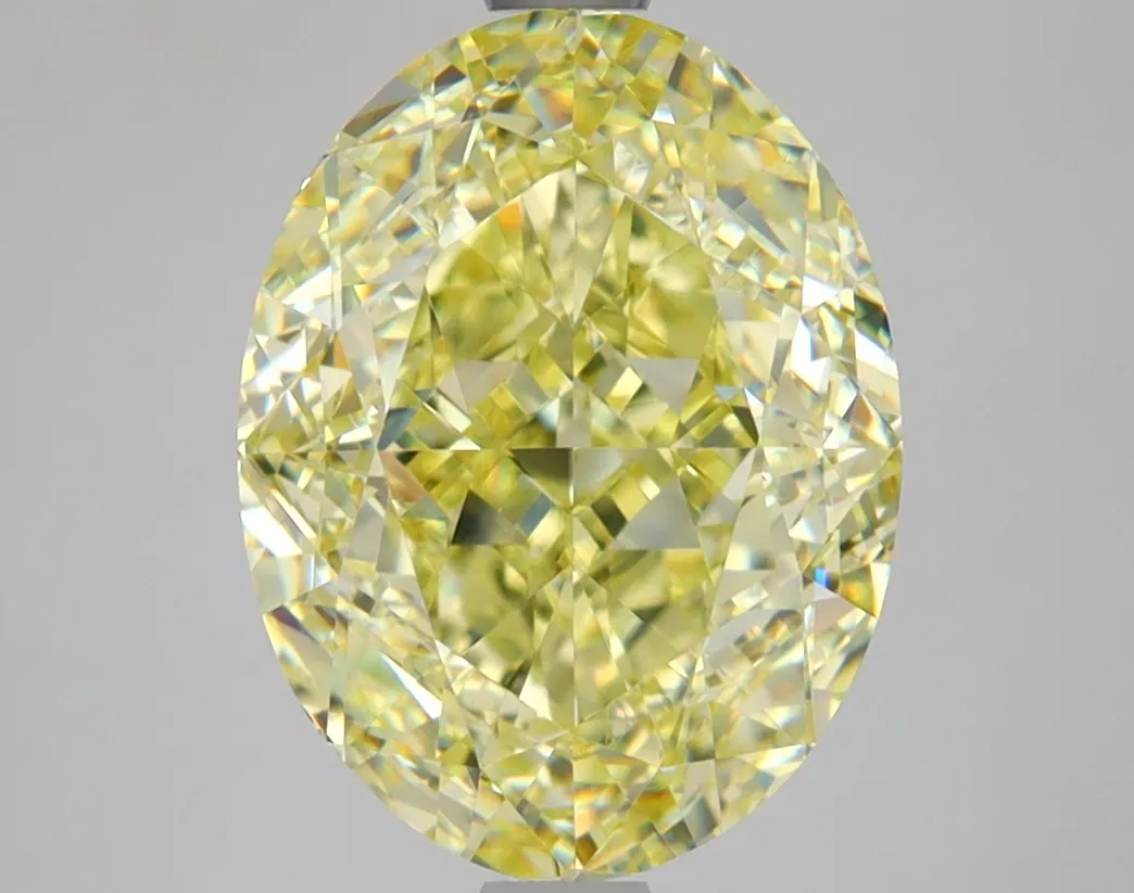 Oval 4.22 Yellow VVS2 NON