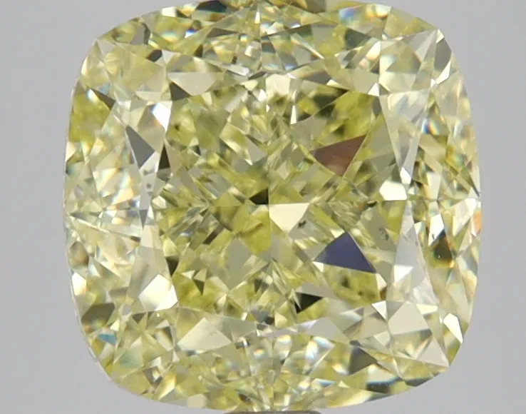 Cushion Brilliant 3.54 Yellow SI1 FNT