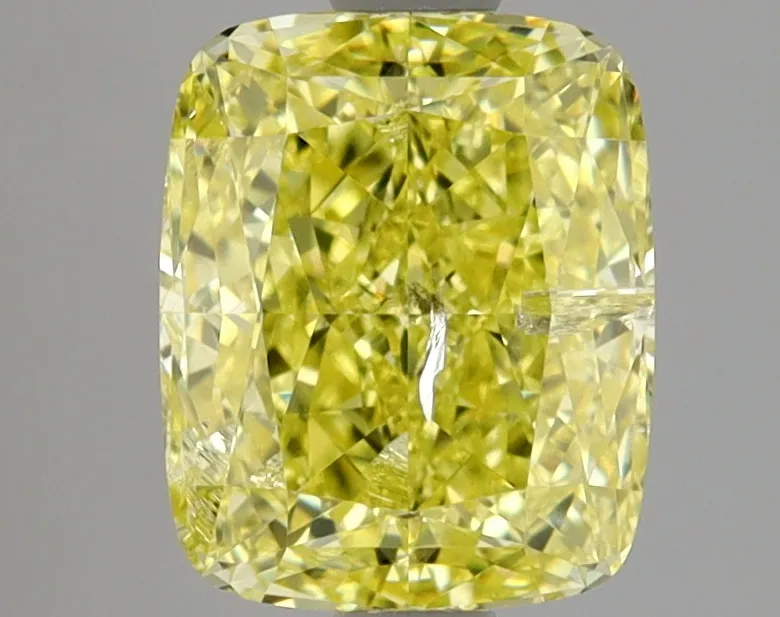 Cushion Brilliant 2.02 Yellow I2 FNT