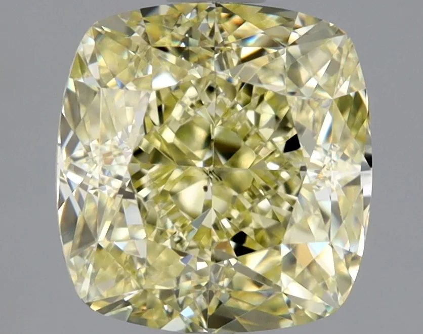 Cushion Brilliant 1.91 Yellow SI1 NON