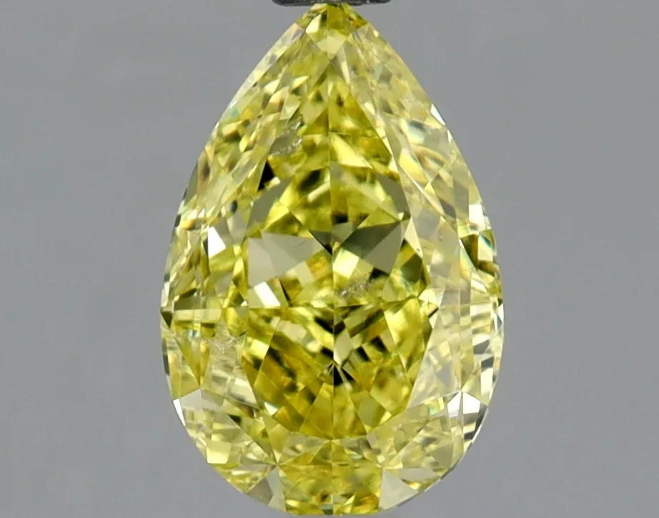 Pear 1.09 Yellow SI2 FNT