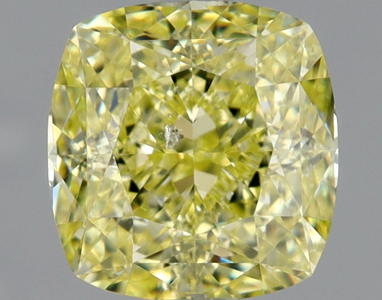 Cushion Brilliant 1.21 Yellow SI2 MED
