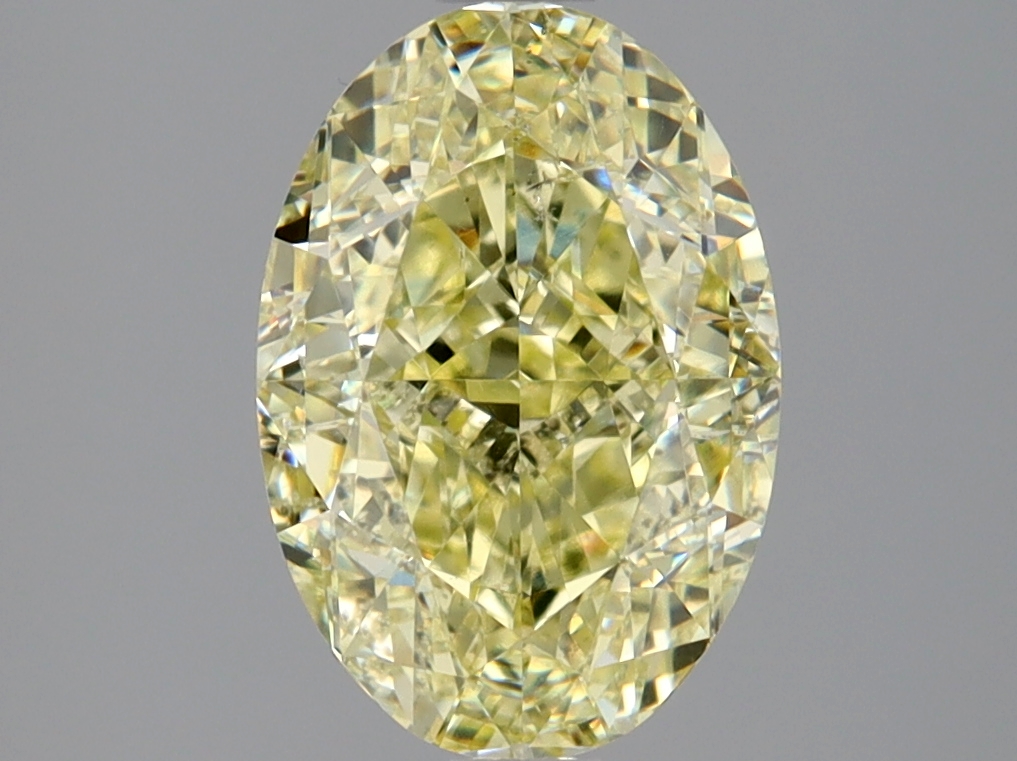 Oval 2.73 Yellow SI1 MED