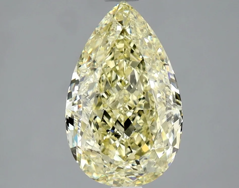 Pear 2.57 Yellow SI1 NON