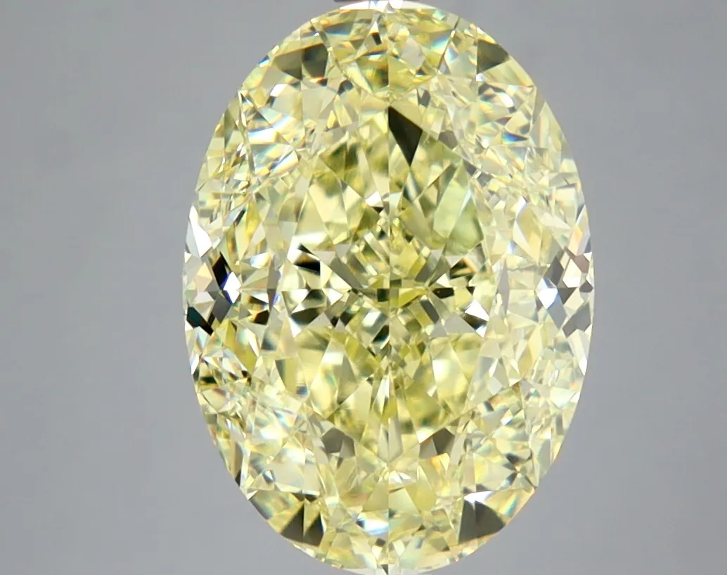 Oval 7.04 Yellow VS1 MED