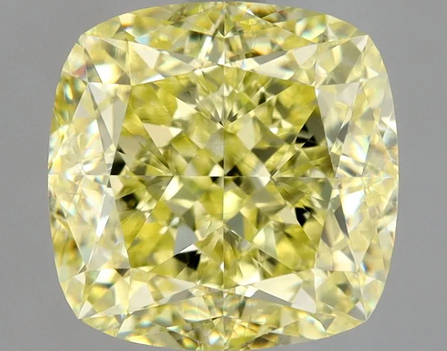 Cushion Brilliant 3.03 Yellow VS2 MED