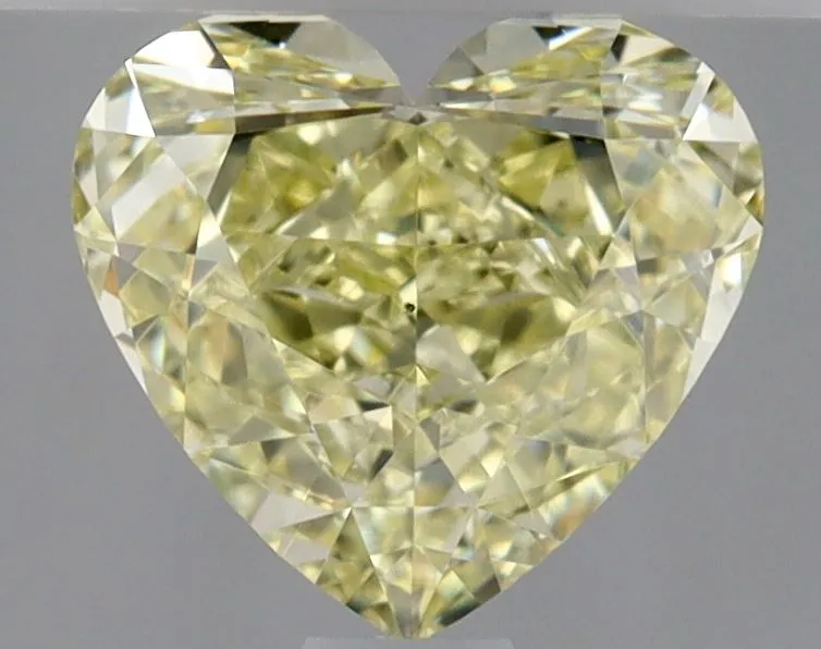 Heart 1.08 Yellow VS2 FNT