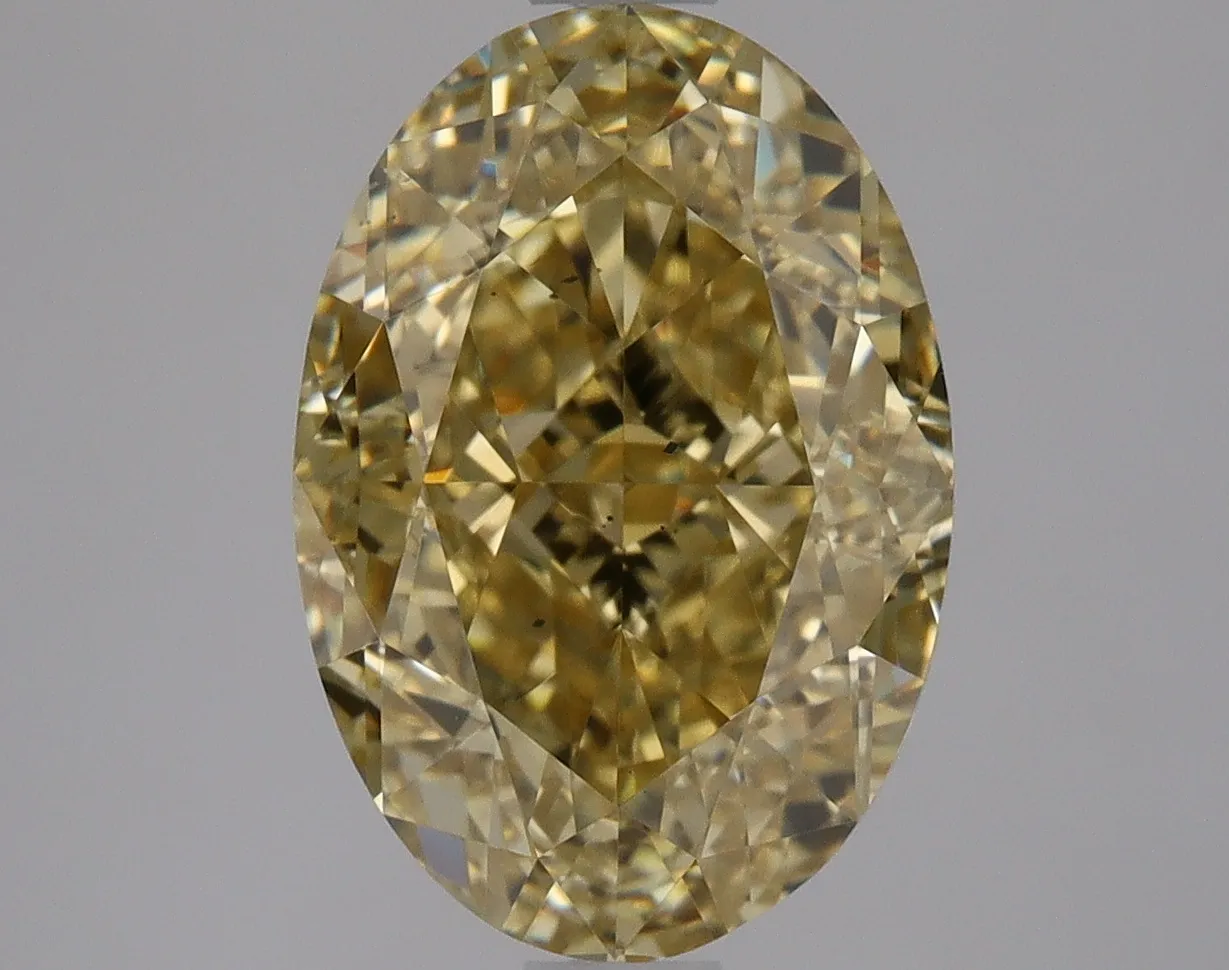 Oval 3.29 Yellow SI1 MED