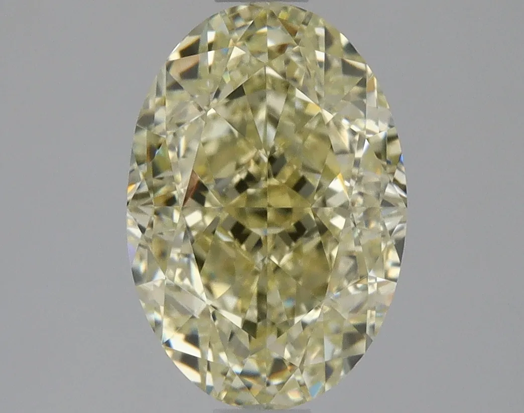 Oval 2.02 Yellow VVS2 FNT