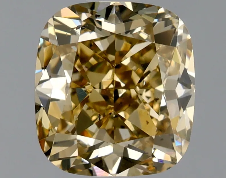 Cushion Brilliant 1.24 Yellow SI1 FNT