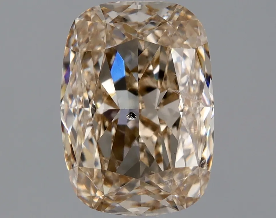 Cushion Brilliant 2.07 Brown SI2 FNT