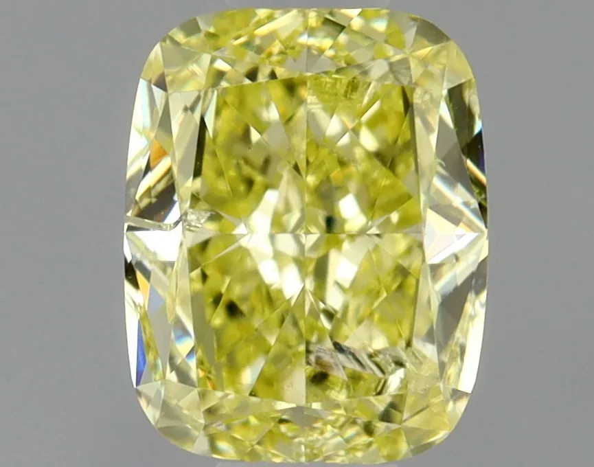 Cushion Brilliant 0.5 Yellow I1 NON