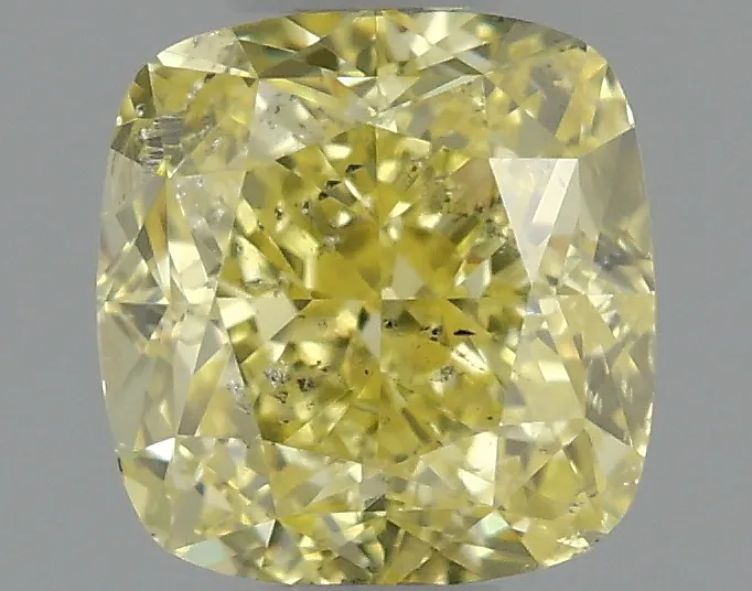 Cushion Brilliant 0.51 Yellow I1 FNT