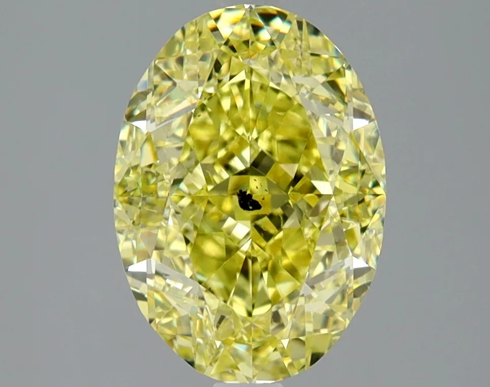 Oval 3.06 Yellow SI2 NON