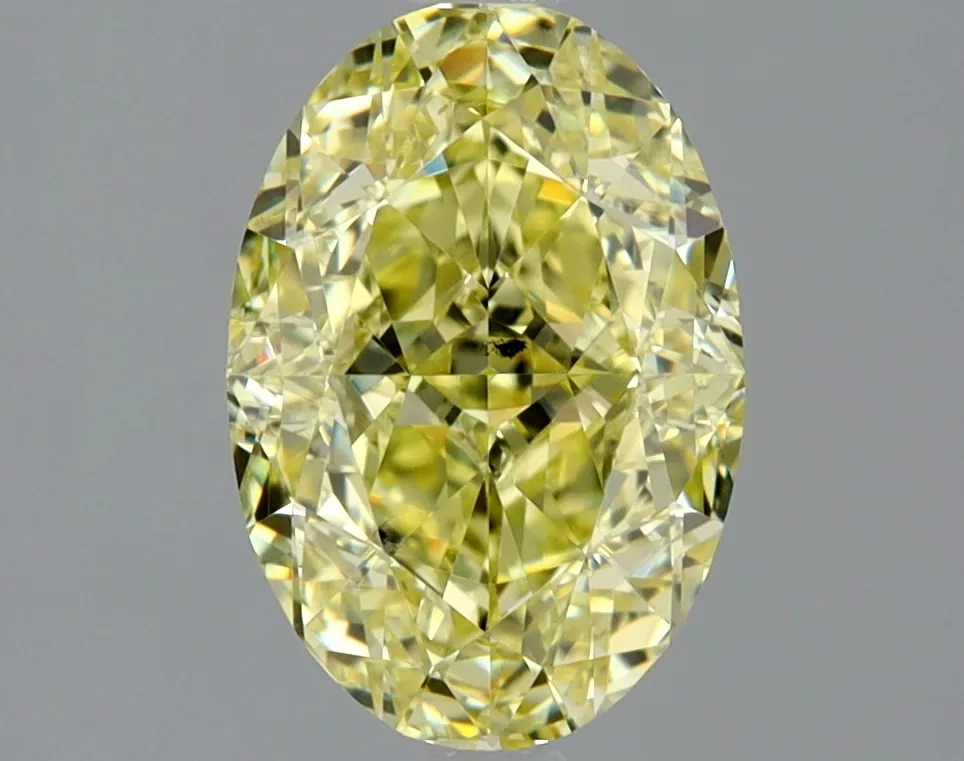 Oval 2.05 Yellow SI1 FNT