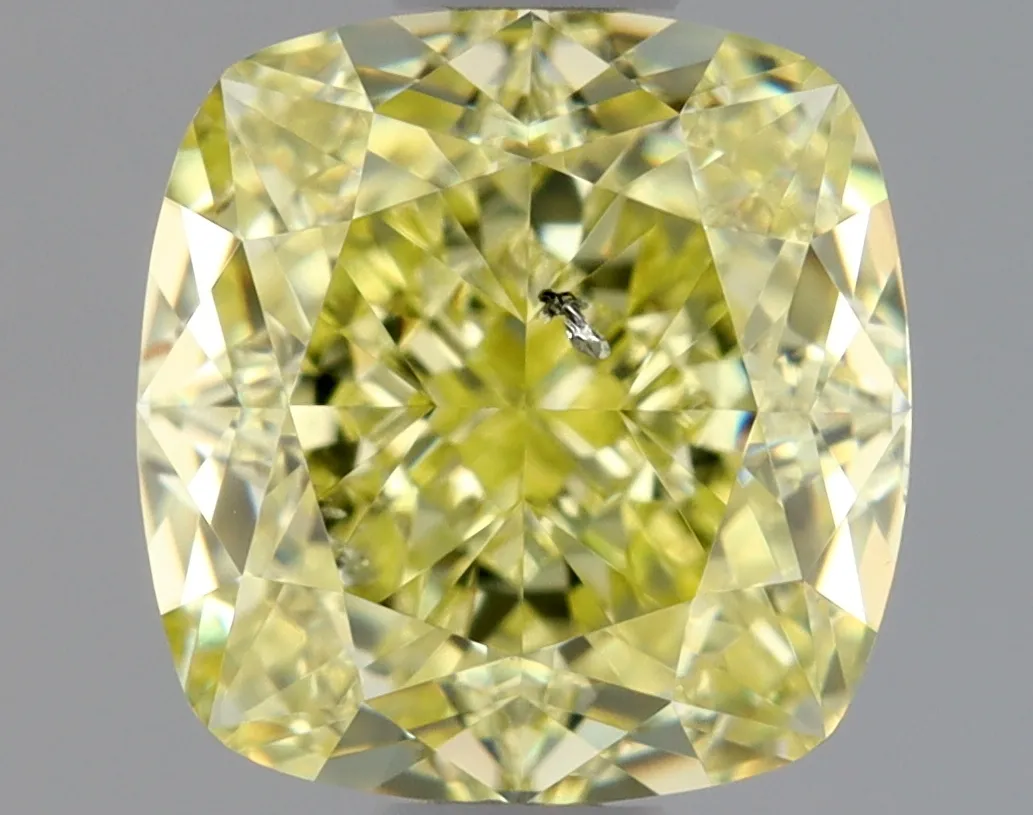 Cushion Brilliant 1.21 Yellow SI2 FNT